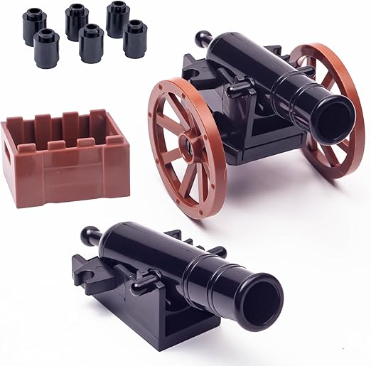 Medieval Warfare Cannon Weapons Pack Toy Set