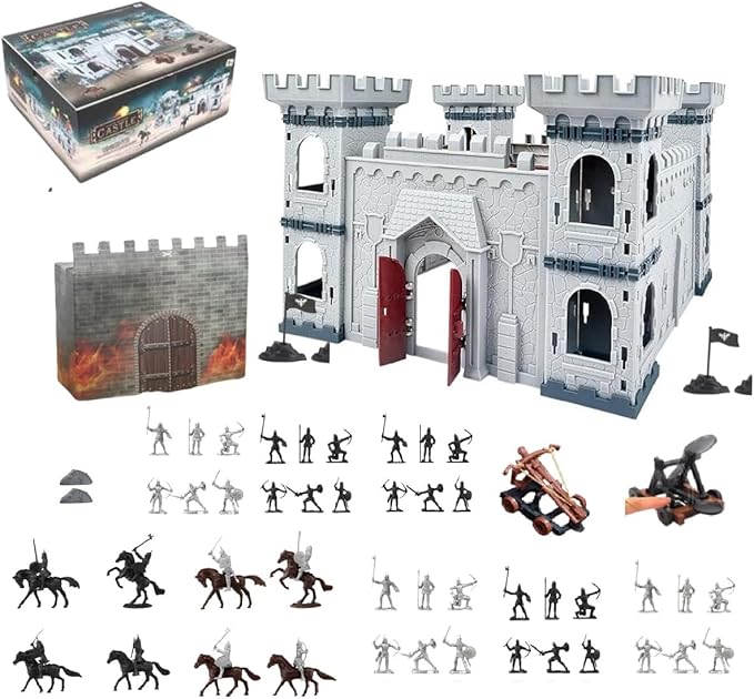 Medieval Castle Knights Toy Soldier Playset 254pcs