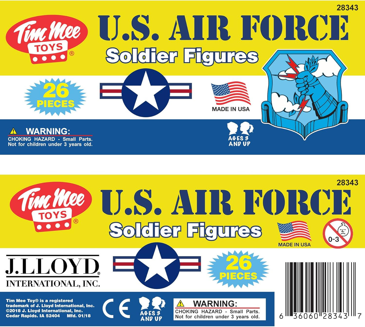 Air Force Green Tan Soldiers Set