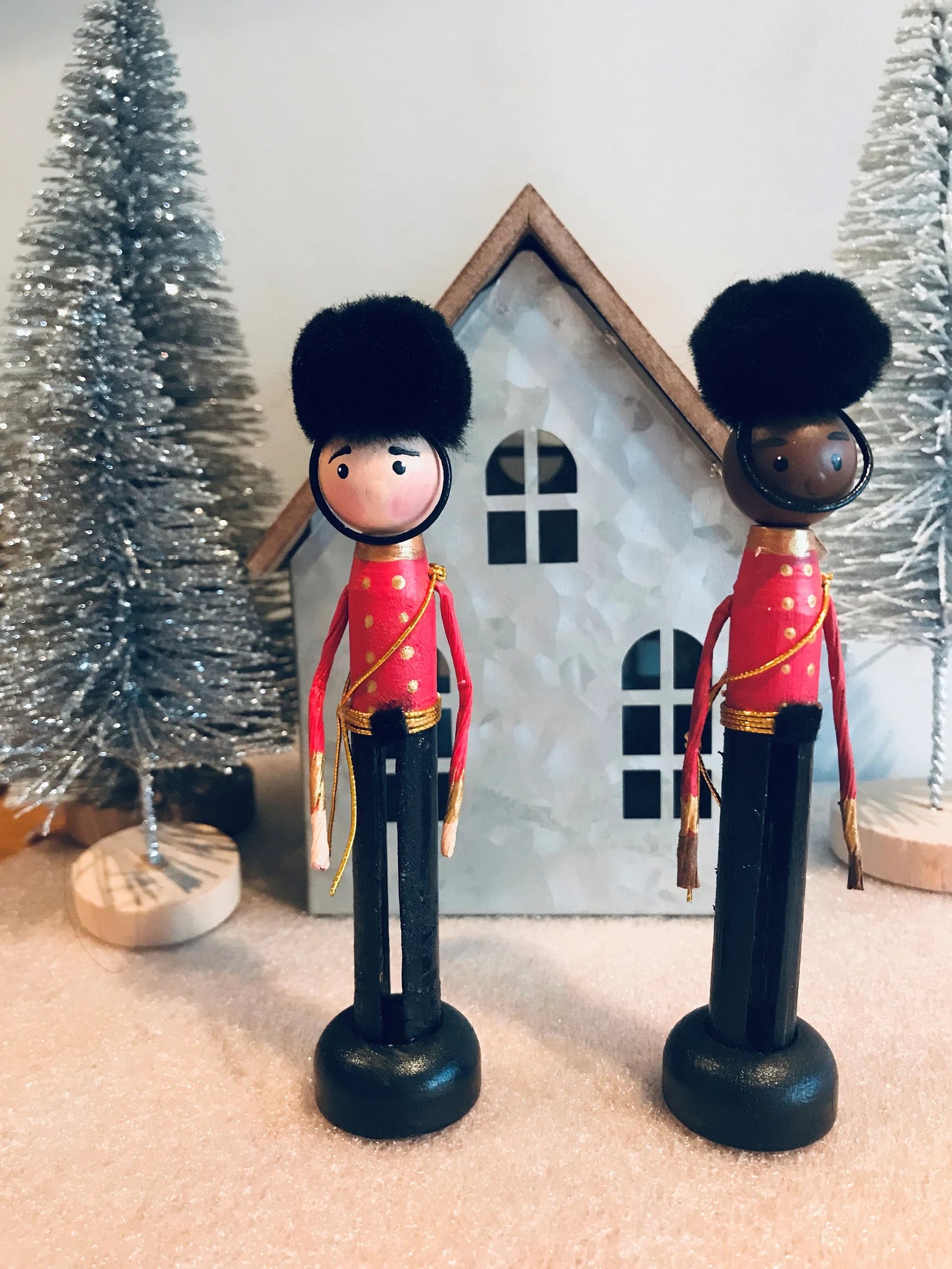 Hand Painted Toy Soldier Christmas Ornament Figurine