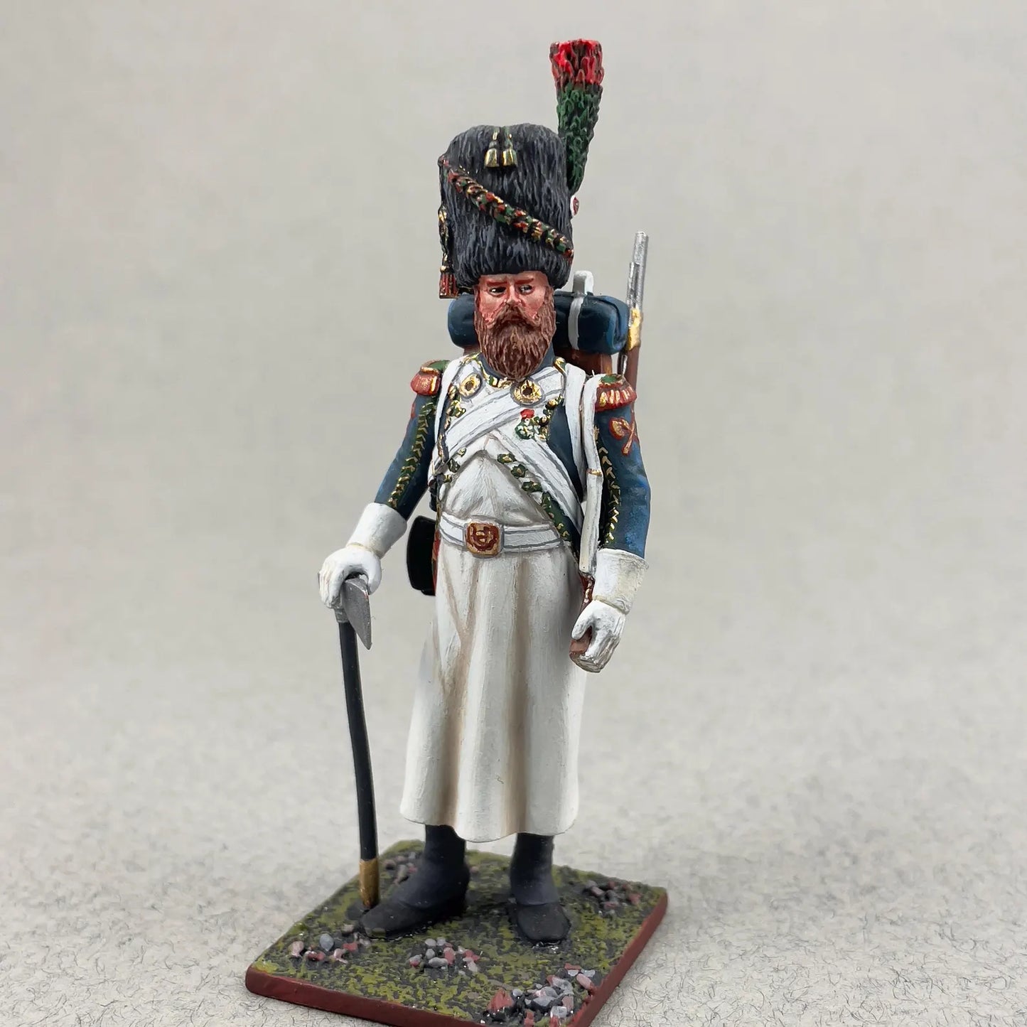 Napoleonic Sapper Chasseurs Old Guard Metal Miniature