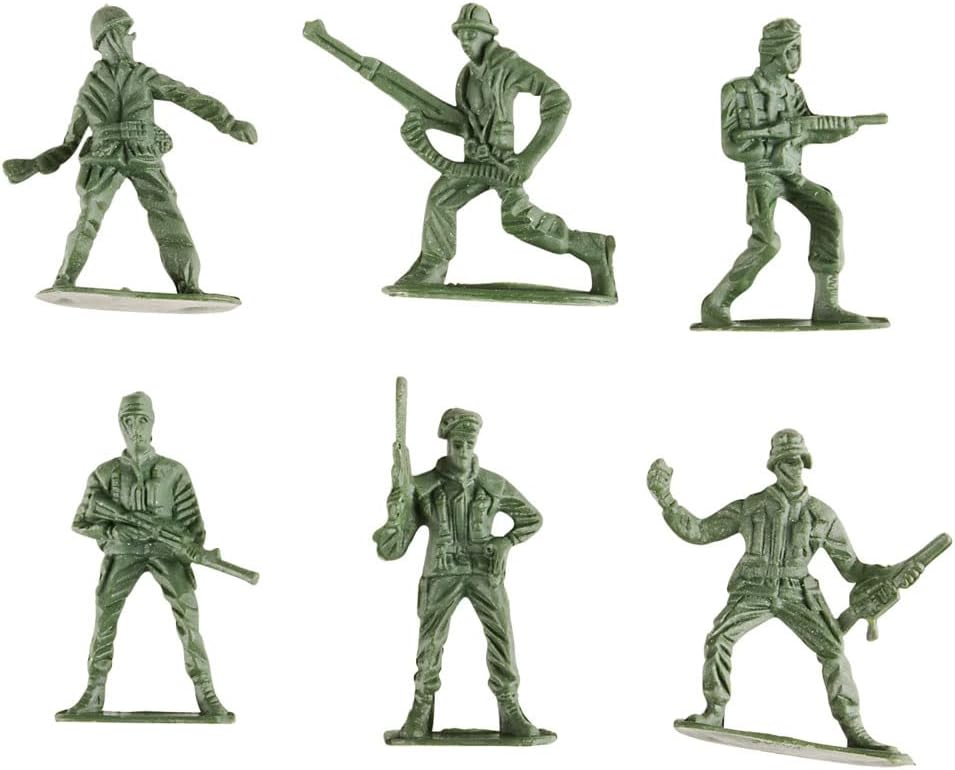 Rhode Island Novelty Classic Toy Soldiers Set – 144 Assorted Poses