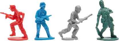 "200-Piece Miniature Army Men Playset with Bucket"