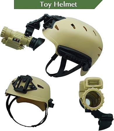 "RedCrab Kids Army Toy Soldier Set with Helmet"