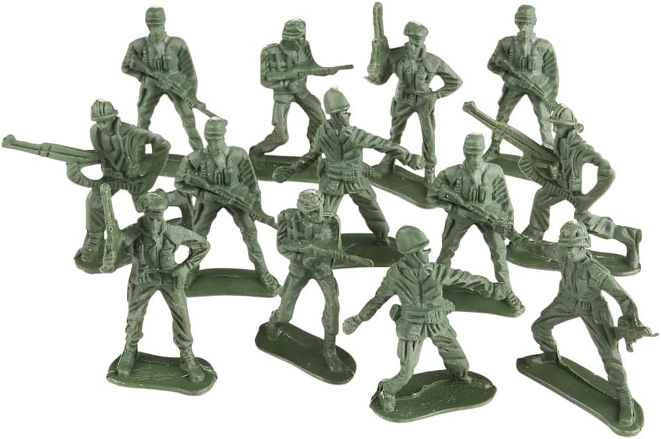 Rhode Island Novelty Classic Toy Soldiers Set – 144 Assorted Poses