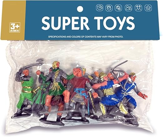 Liberty Imports 8-Piece Medieval Knight Figurines