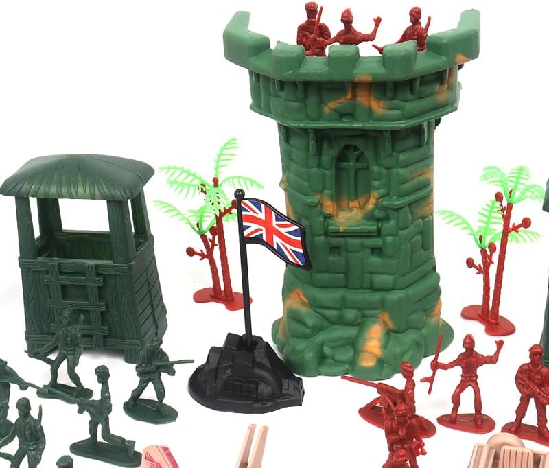 "308-Piece Army Men Playset with Battle Mat"