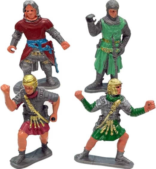 Liberty Imports 8-Piece Medieval Knight Figurines