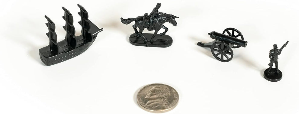 Napoleonic and Civil War Miniatures Set with Infantry, Cavalry, Artillery