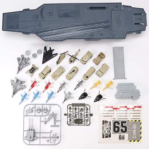 33-Inch Aircraft Carrier Military Battle Playset