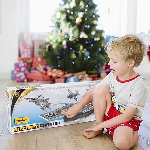 33-Inch Aircraft Carrier Military Battle Playset