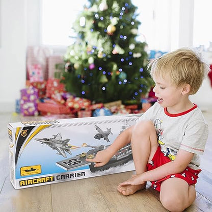 33-Inch Aircraft Carrier Military Battle Playset