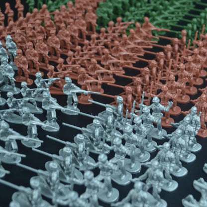 Classic WW2 Army Men Military Playset for Kids
