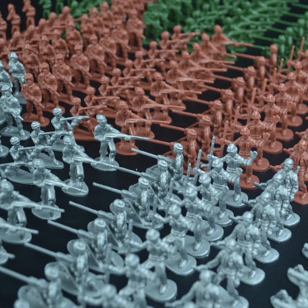 Classic WW2 Army Men Military Playset for Kids