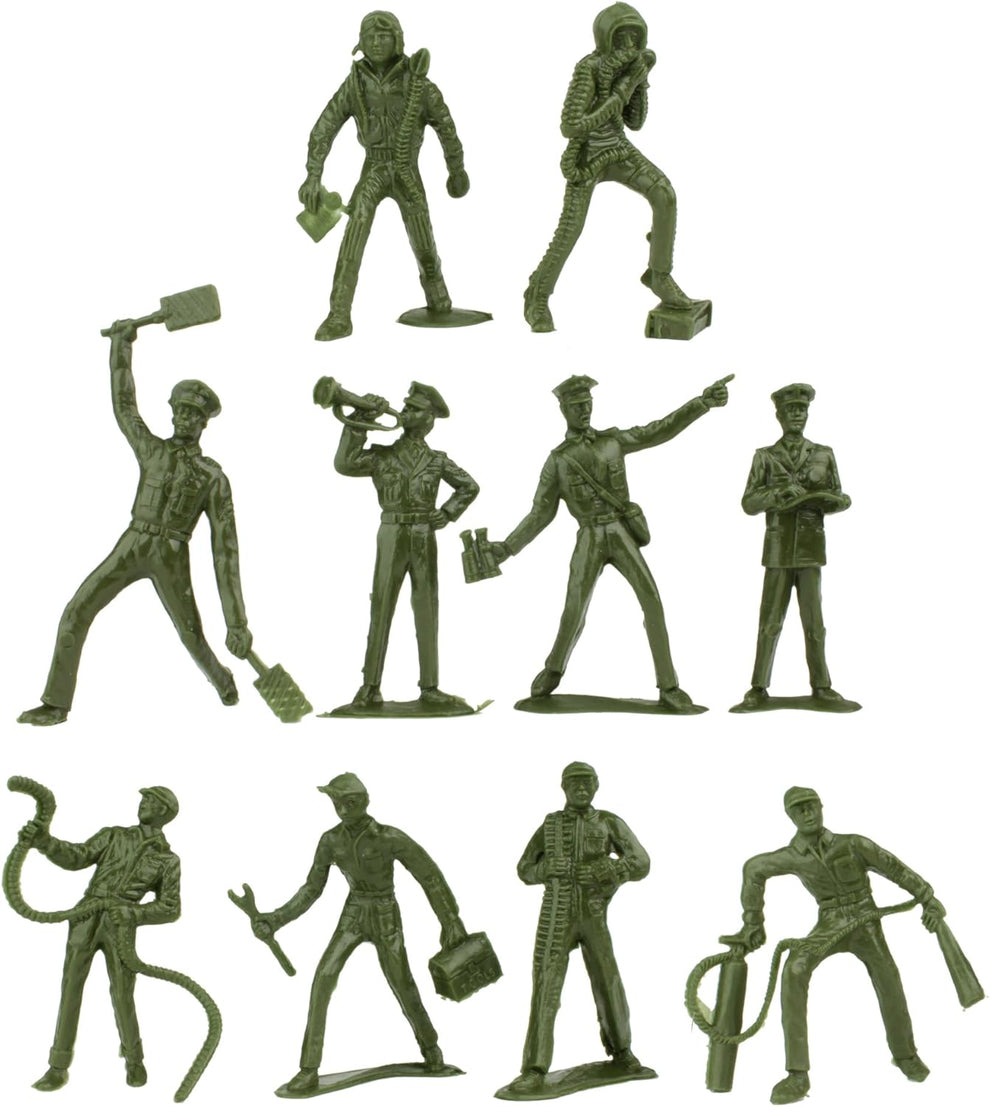 Air Force Green Tan Soldiers Set