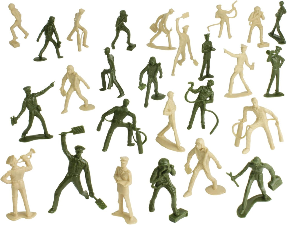 Air Force Green Tan Soldiers Set