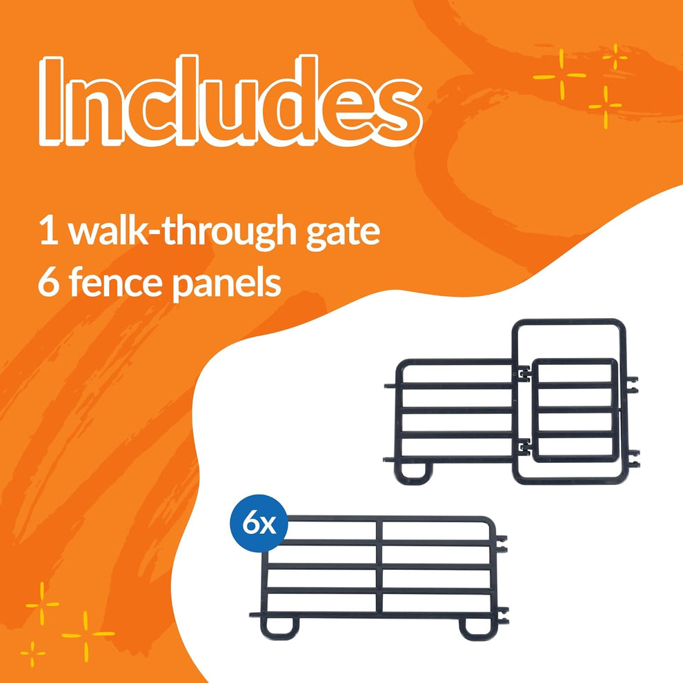 Big Country Toys Corral Fence Panel Set 1:20