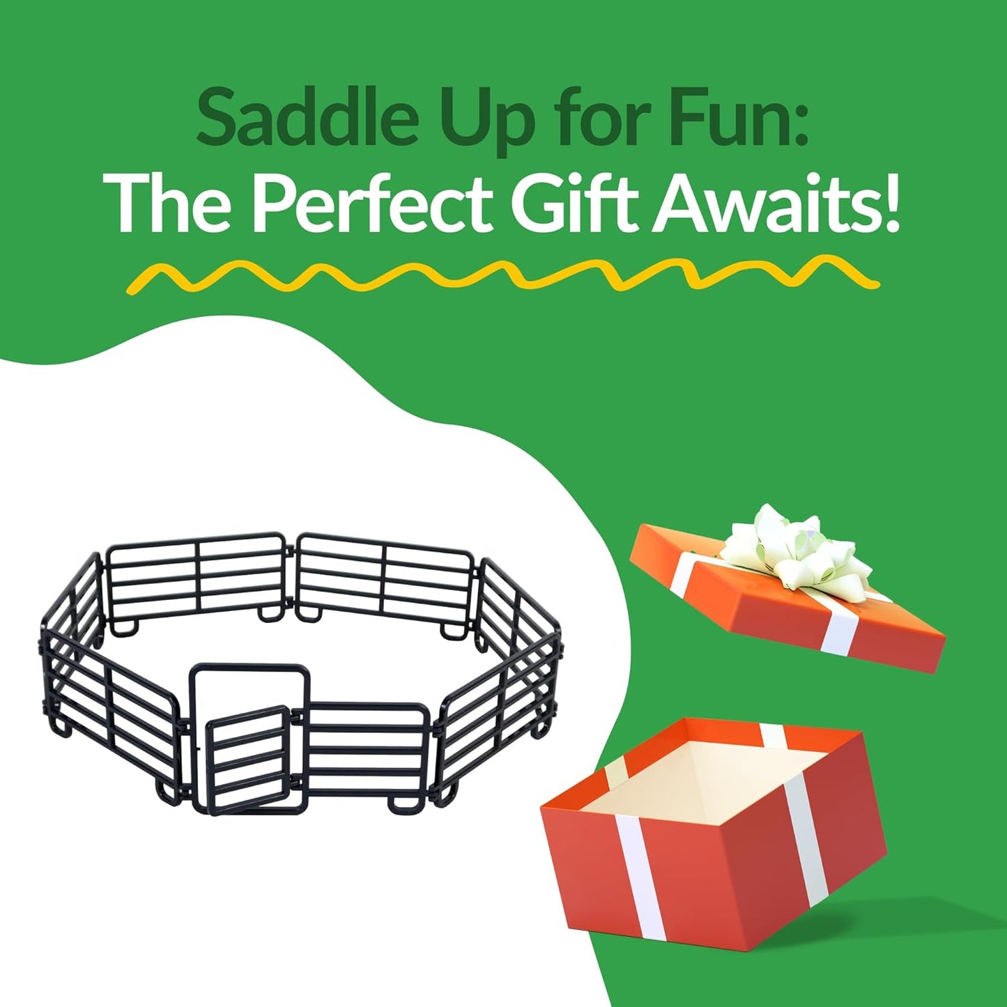 Big Country Toys Corral Fence Panel Set 1:20