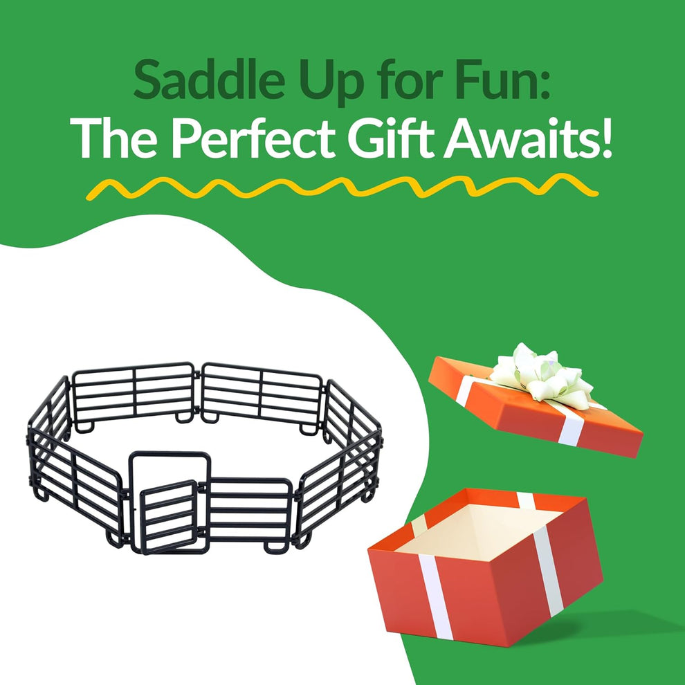 Big Country Toys Corral Fence Panel Set 1:20