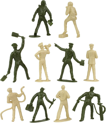 Air Force Green Tan Soldiers Set