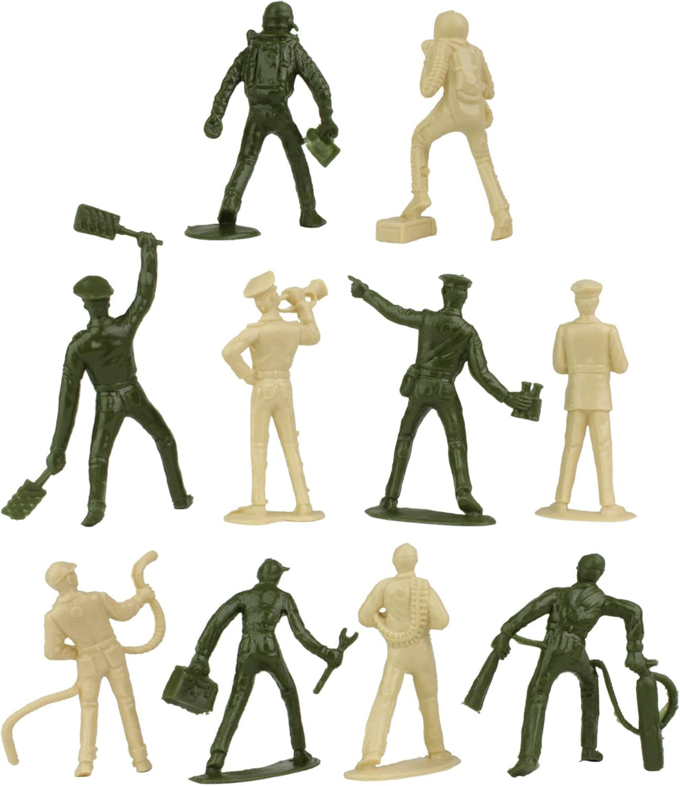 Air Force Green Tan Soldiers Set