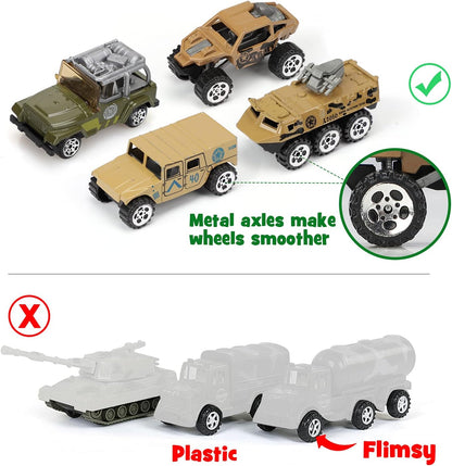 TOY Life 95PCS Army Men Toy Soldiers Military Playset