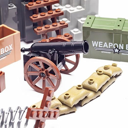 Medieval Warfare Cannon Weapons Pack Toy Set