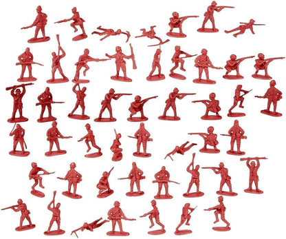 "200-Piece Miniature Army Men Playset with Bucket"