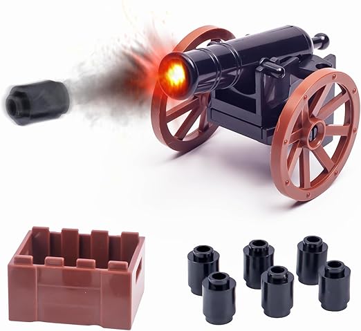 Medieval Warfare Cannon Weapons Pack Toy Set