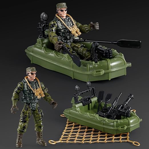 "Mr.River US Army Men Toy Soldier Play Set"