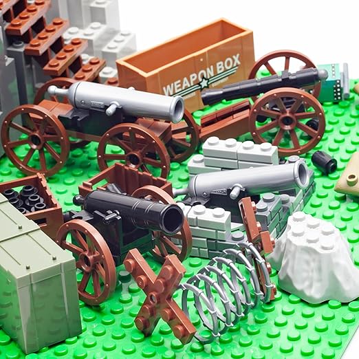 Medieval Warfare Cannon Weapons Pack Toy Set