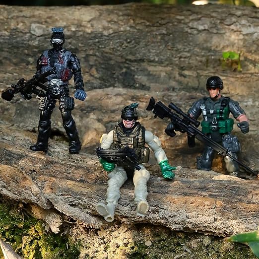Special Forces Combat Soldiers Action Figures Set