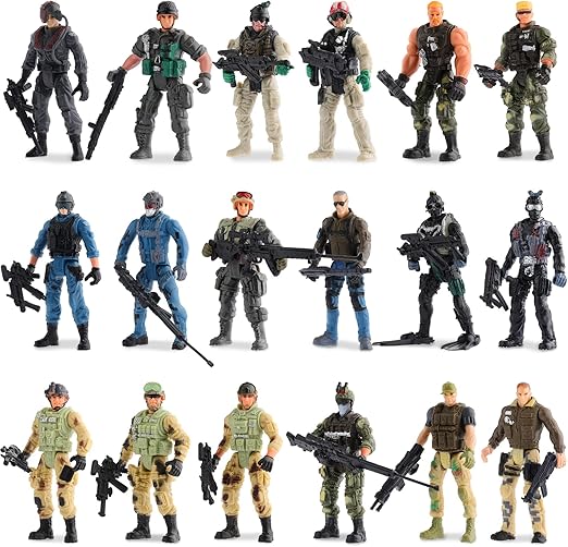 Special Forces Combat Soldiers Action Figures Set