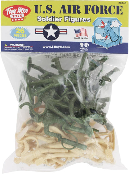 Air Force Green Tan Soldiers Set