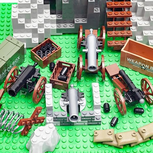 Medieval Warfare Cannon Weapons Pack Toy Set