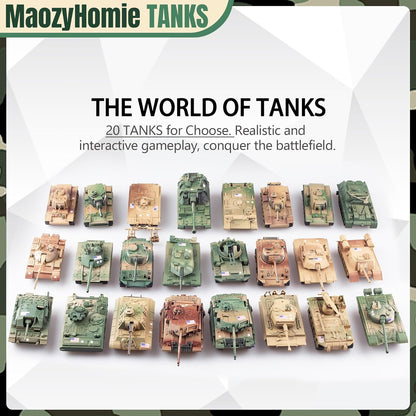 "WW2 Army Tank and Soldier Toy Playset"