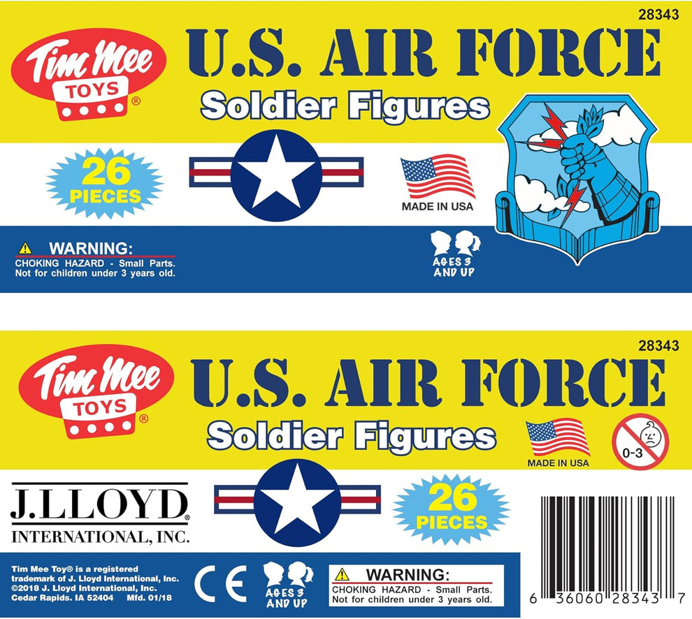 Air Force Green Tan Soldiers Set