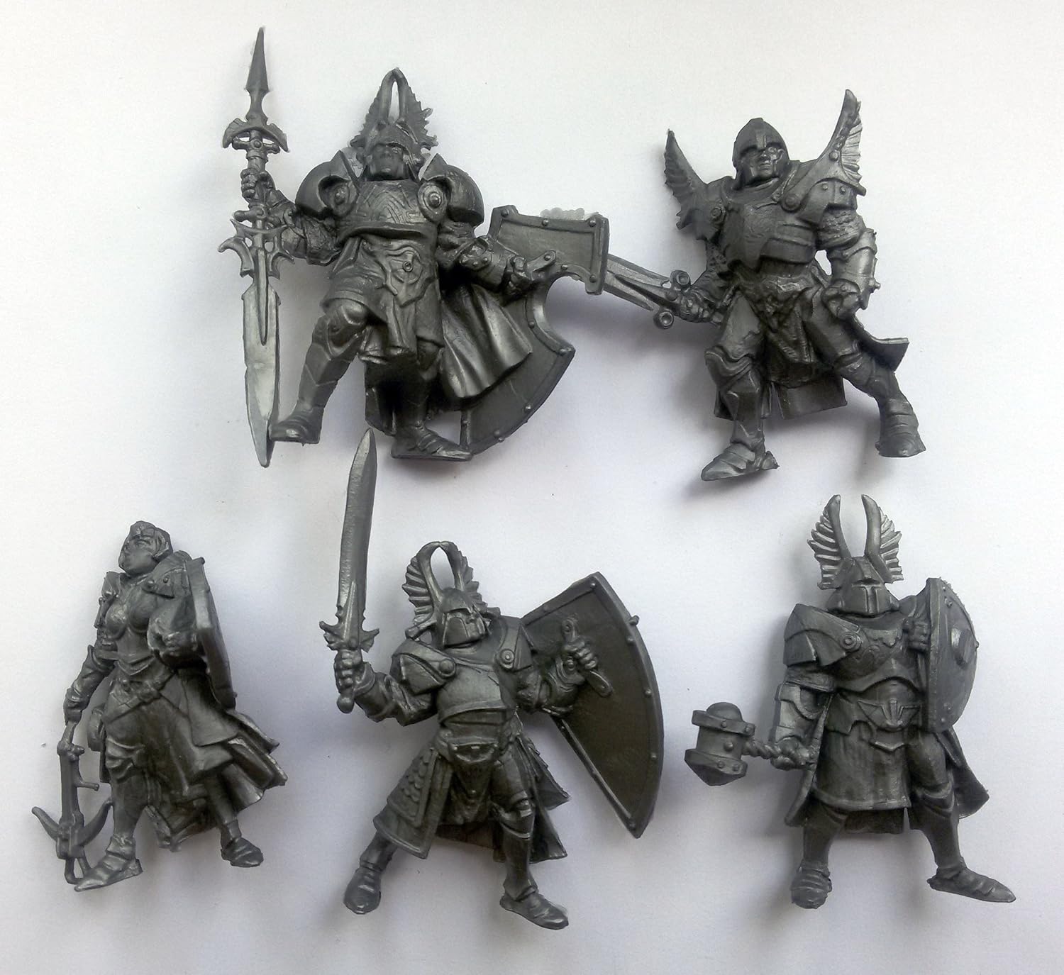 "Paladins 1/32 Fantasy Figures DND Miniatures Set"