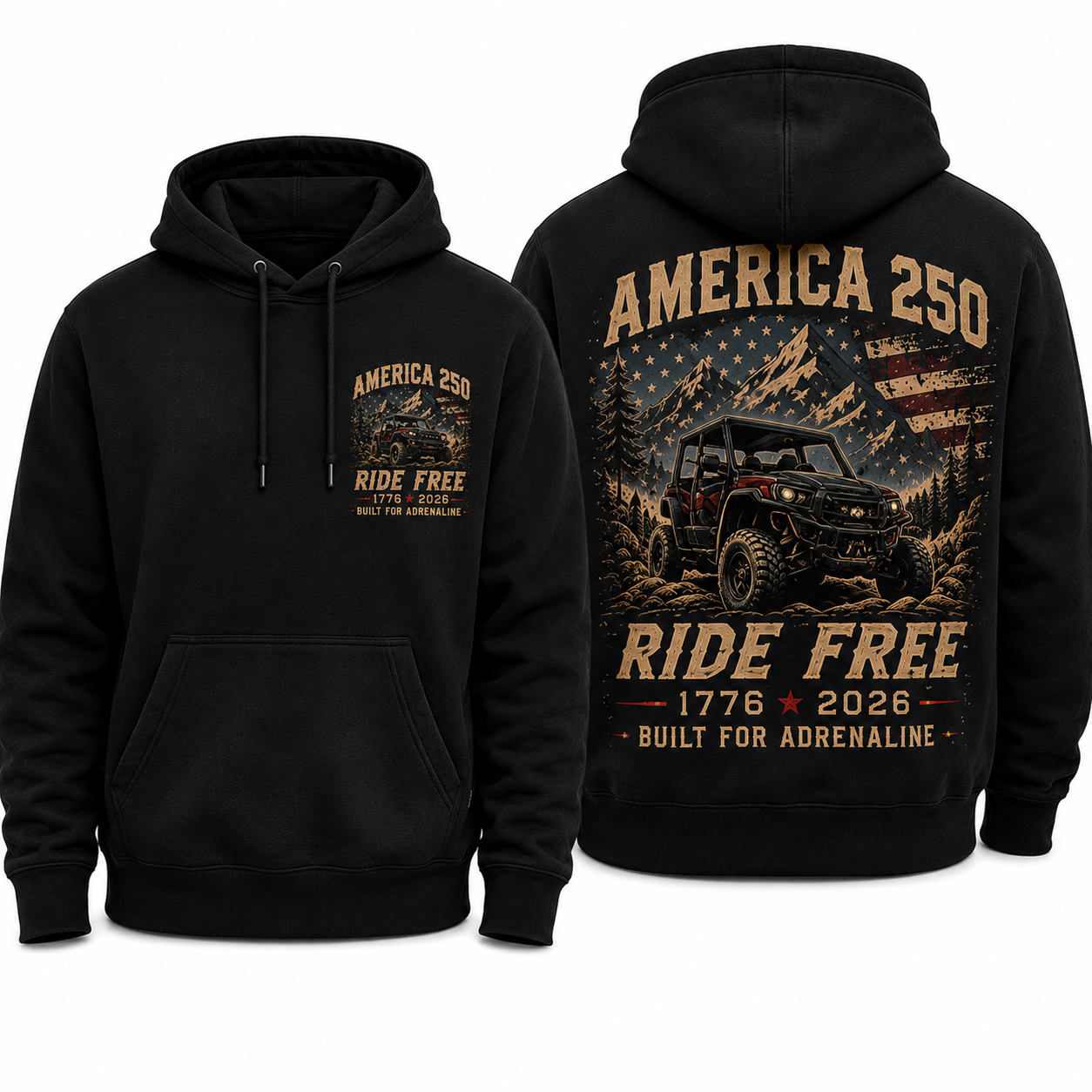 America 250™ Mountain Side-by-Side Hoodies