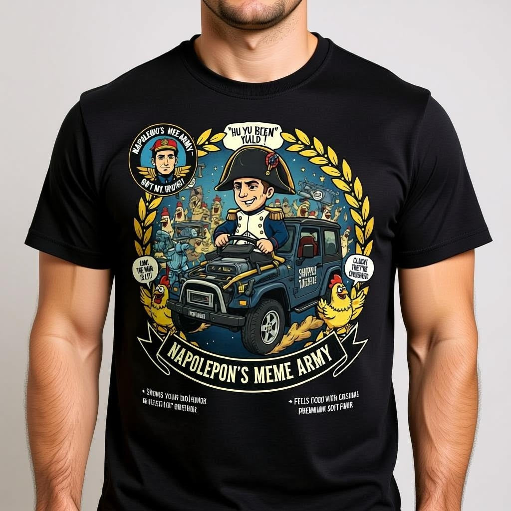 Napoleon’s Jeep T-Shirt & Tank Top
