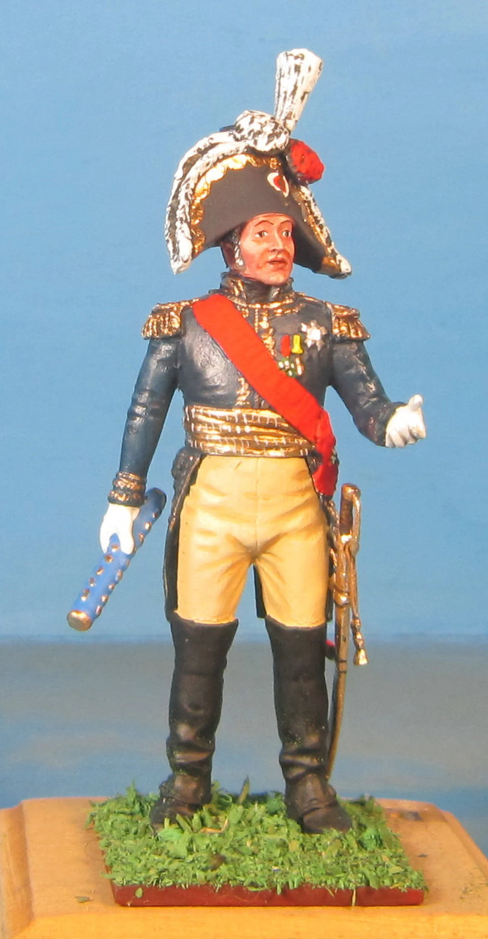 "French Marshals Napoleonic 60mm Metal Toy Soldier"