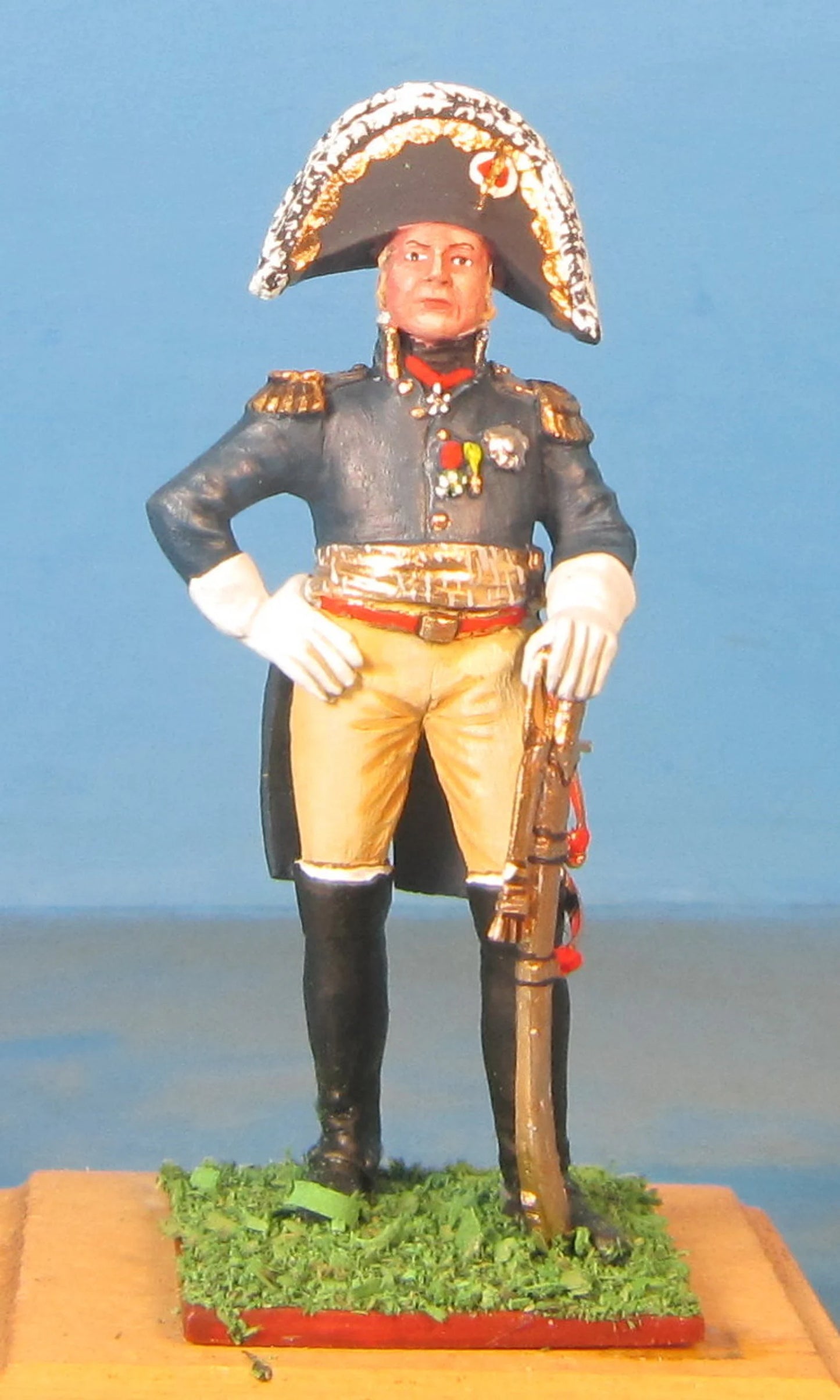"French Marshals Napoleonic 60mm Metal Toy Soldier"