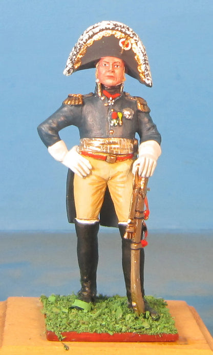 "French Marshals Napoleonic 60mm Metal Toy Soldier"