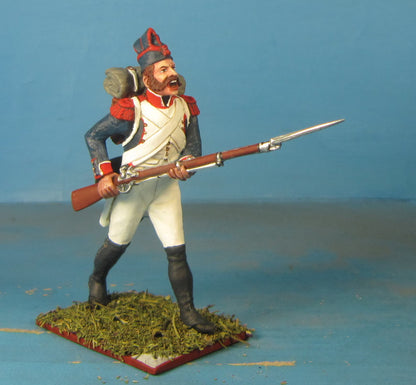French Line Infantry Napoleonic Tin Soldier Miniature