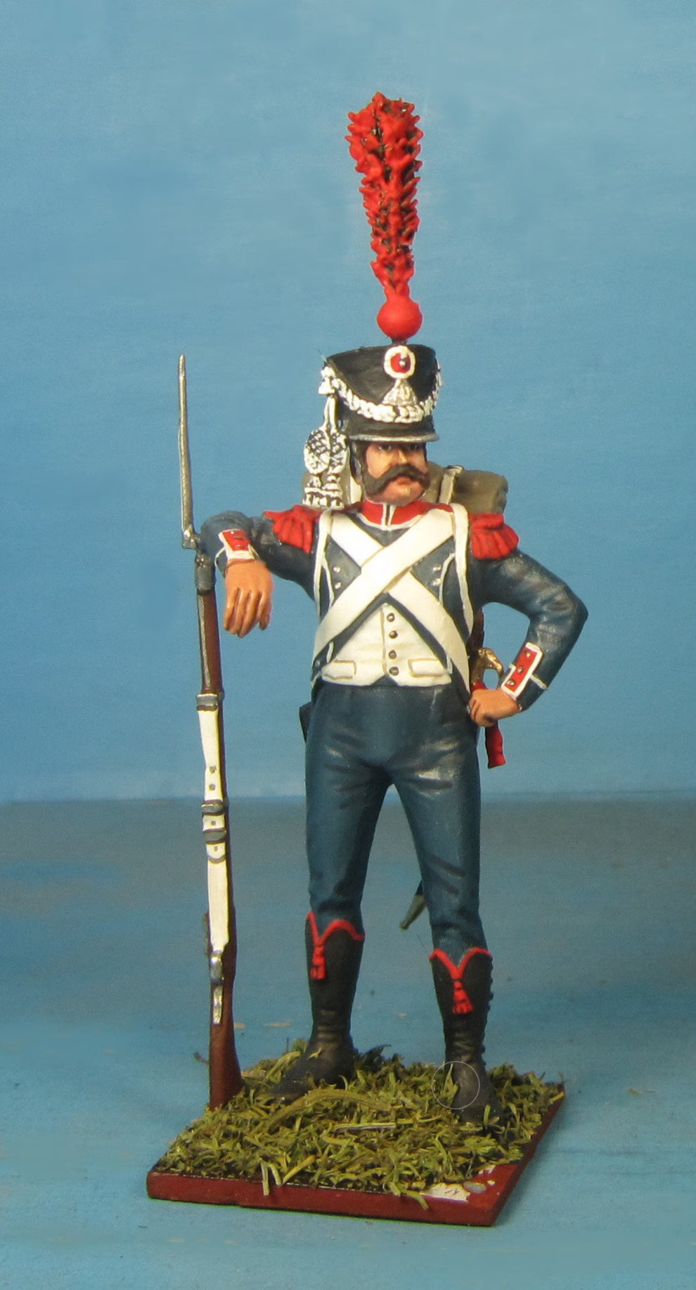 Napoleonic French Light Infantry Tin Soldier Miniature