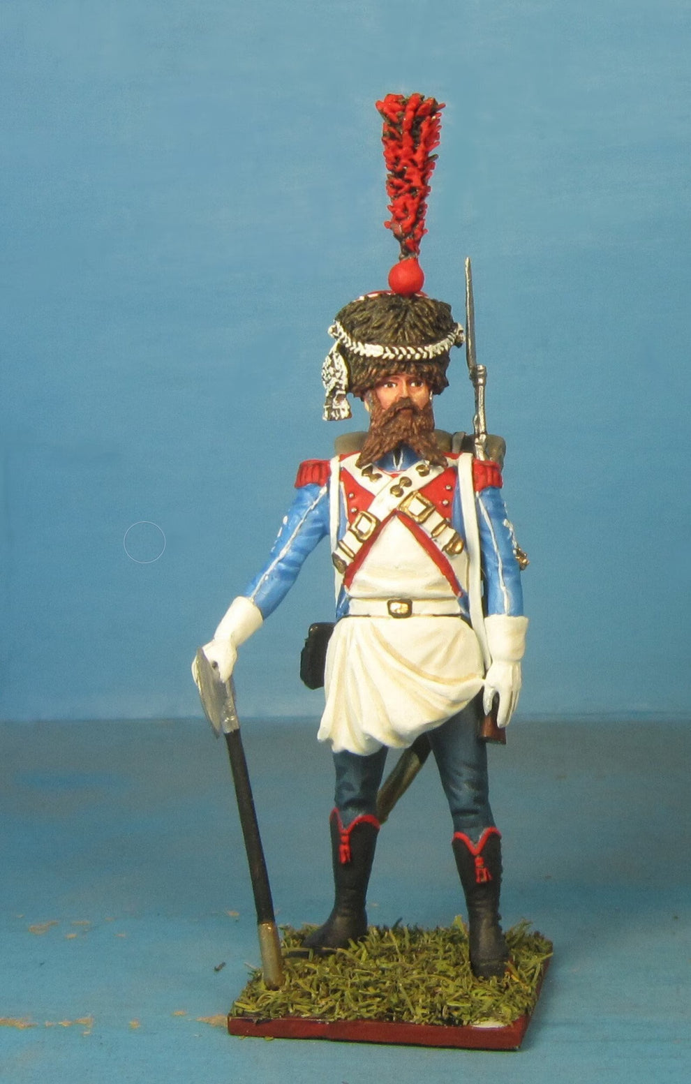 Napoleonic French Light Infantry Tin Soldier Miniature