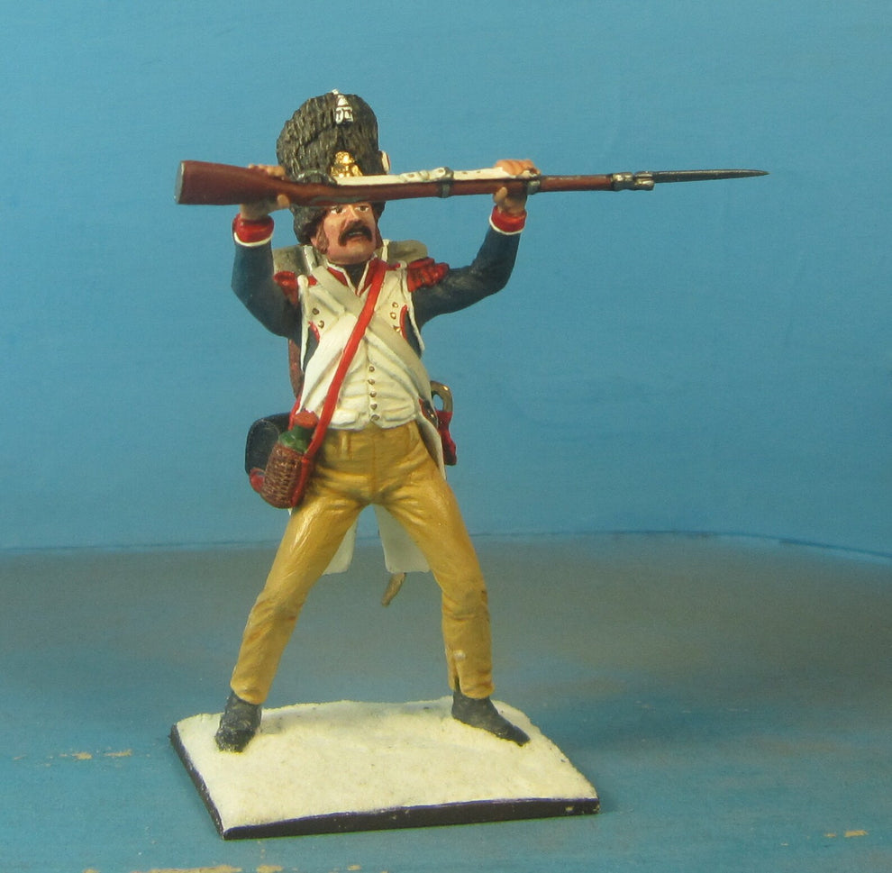 "Napoleonic French Infantry Marching 1/30 Metal Soldier"