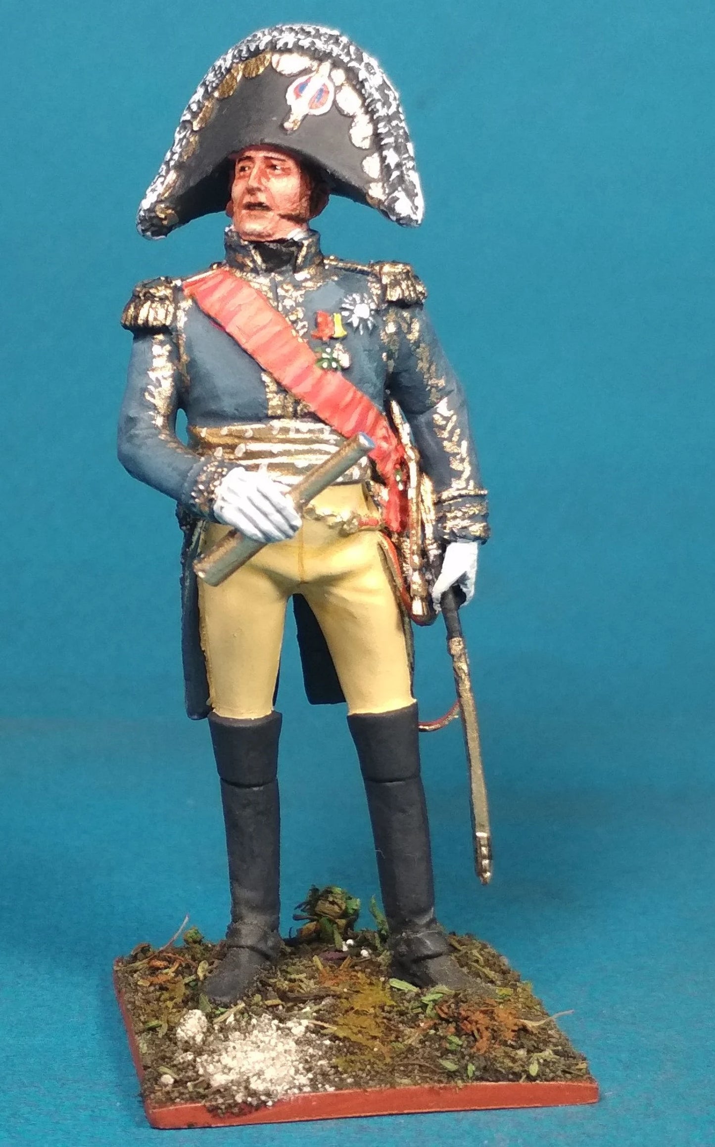 "French Marshals Napoleonic 60mm Metal Toy Soldier"