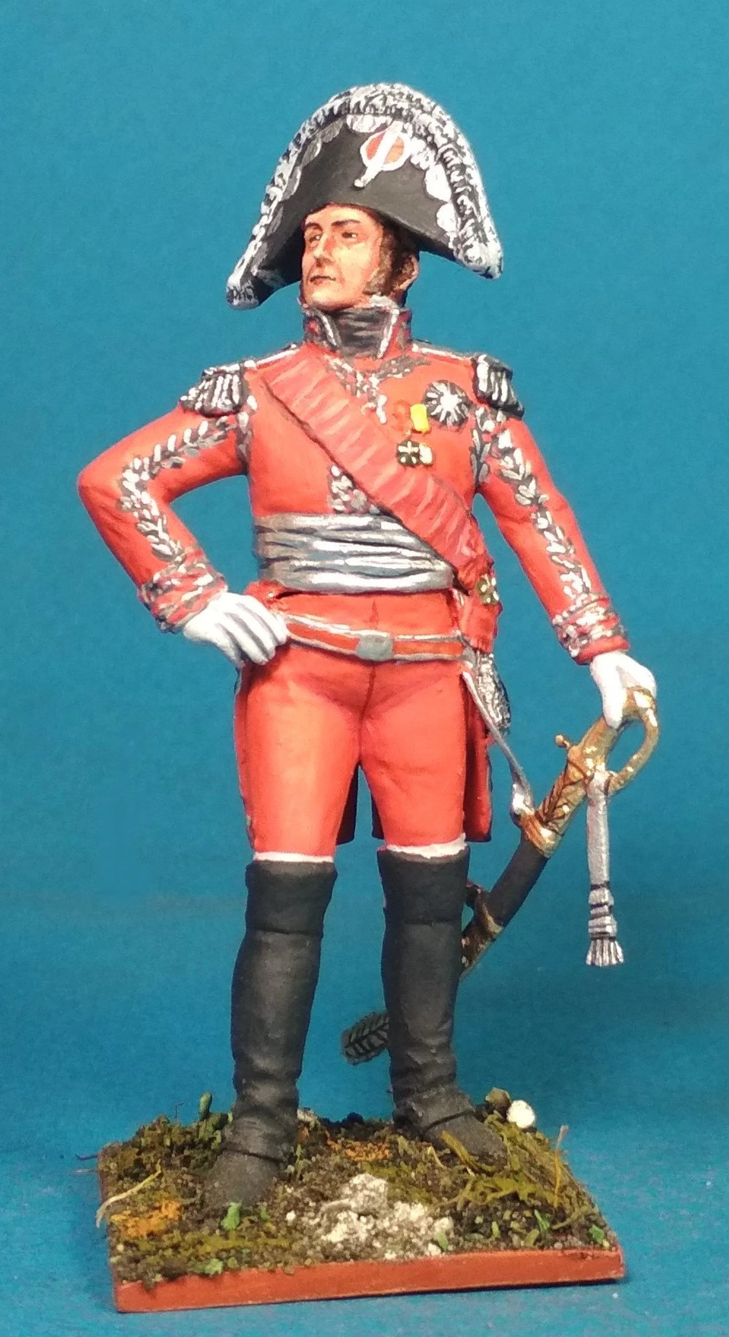"French Marshals Napoleonic 60mm Metal Toy Soldier"