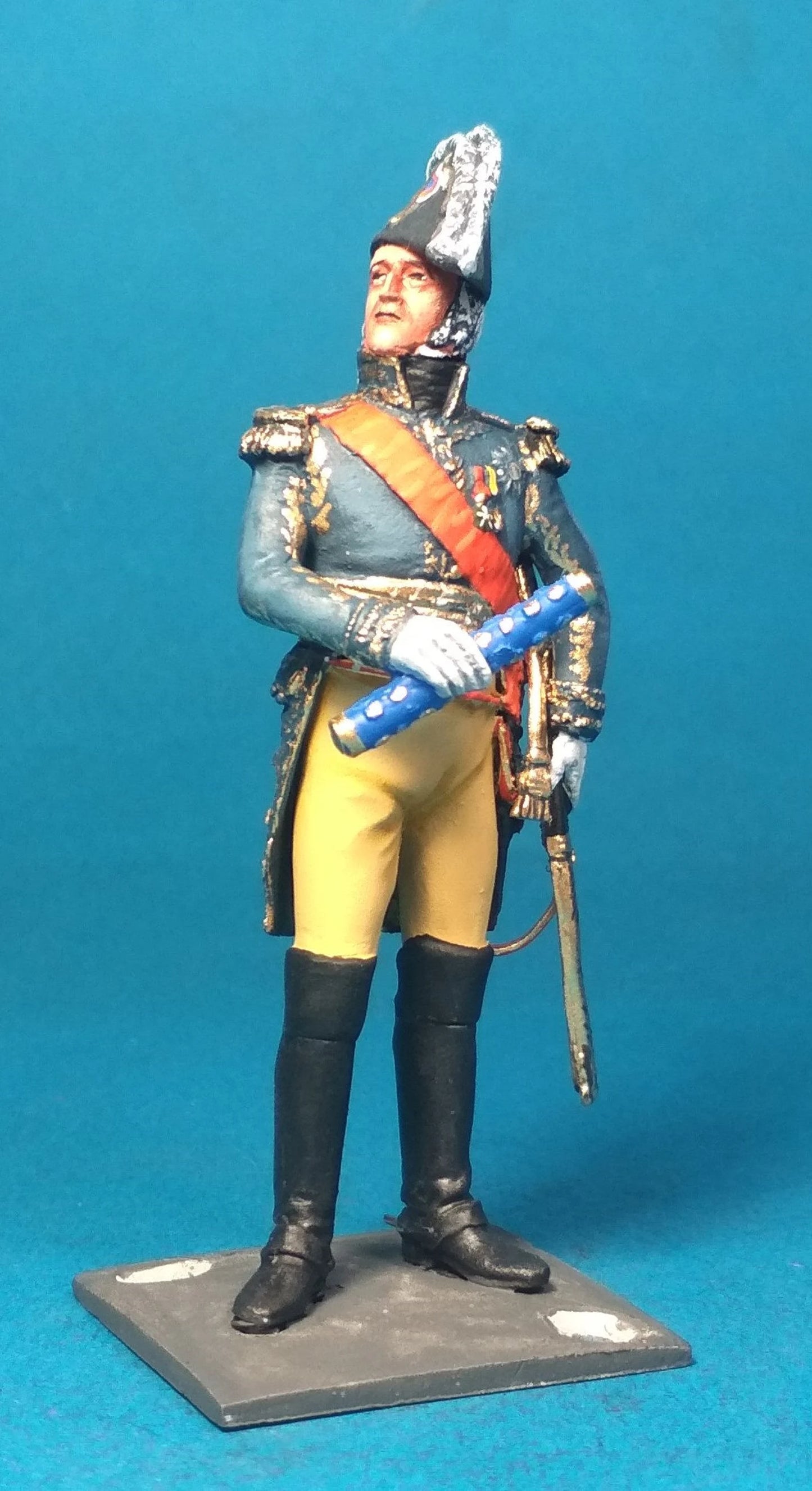 "French Marshals Napoleonic 60mm Metal Toy Soldier"